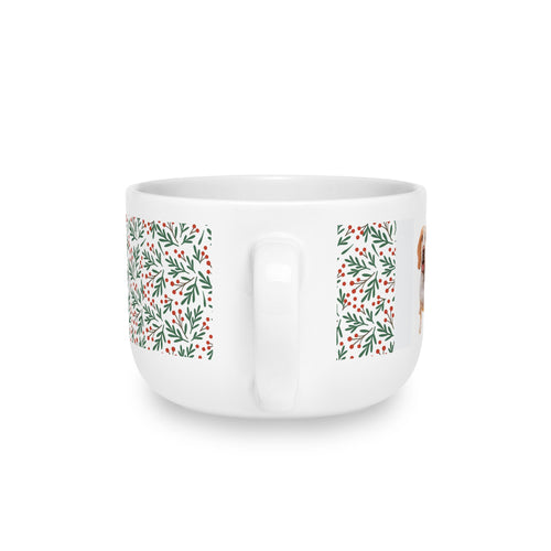 Personalized Pet Name Mug – Custom Christmas Gift for Dog or Cat Lovers