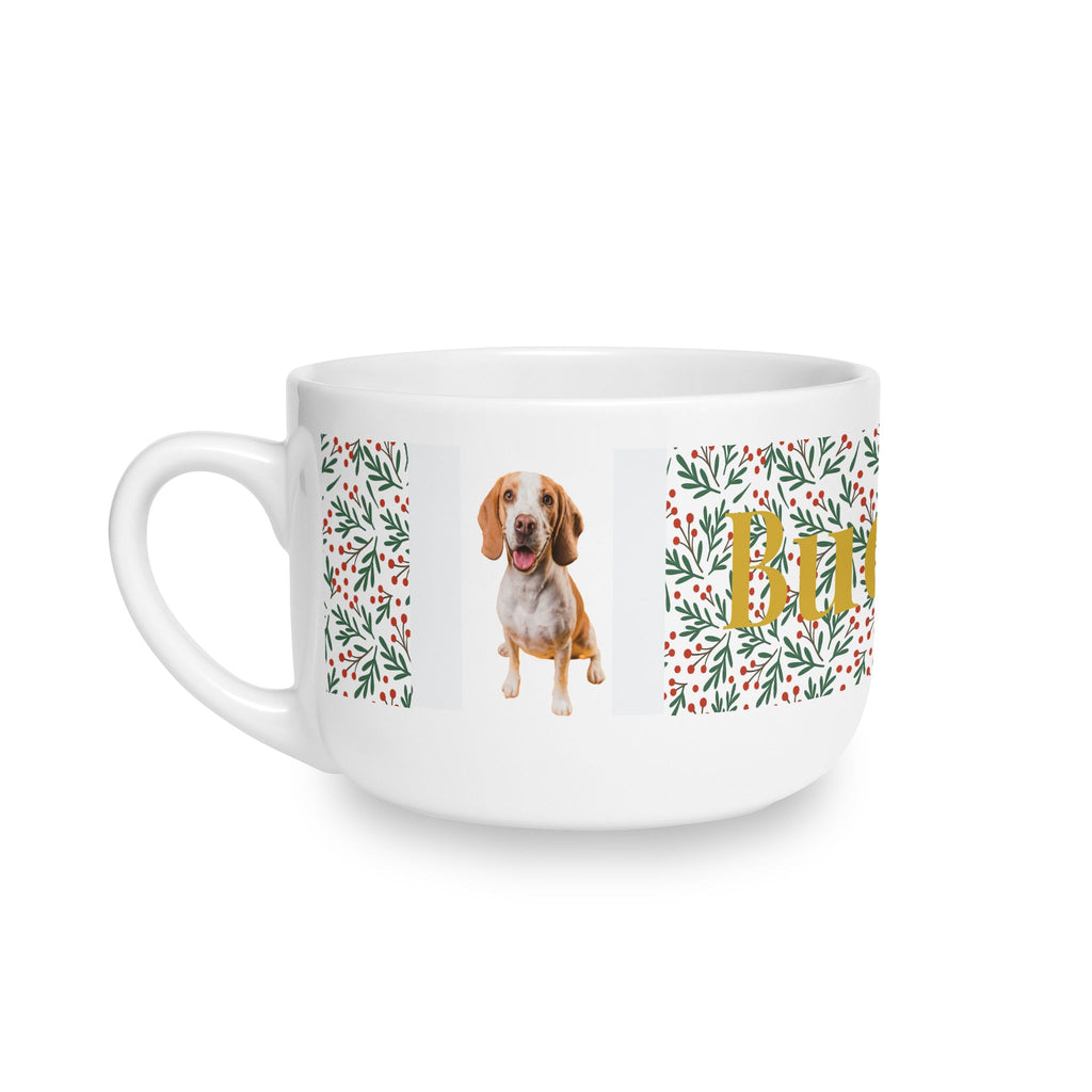 Personalized Pet Name Mug – Custom Christmas Gift for Dog or Cat Lovers