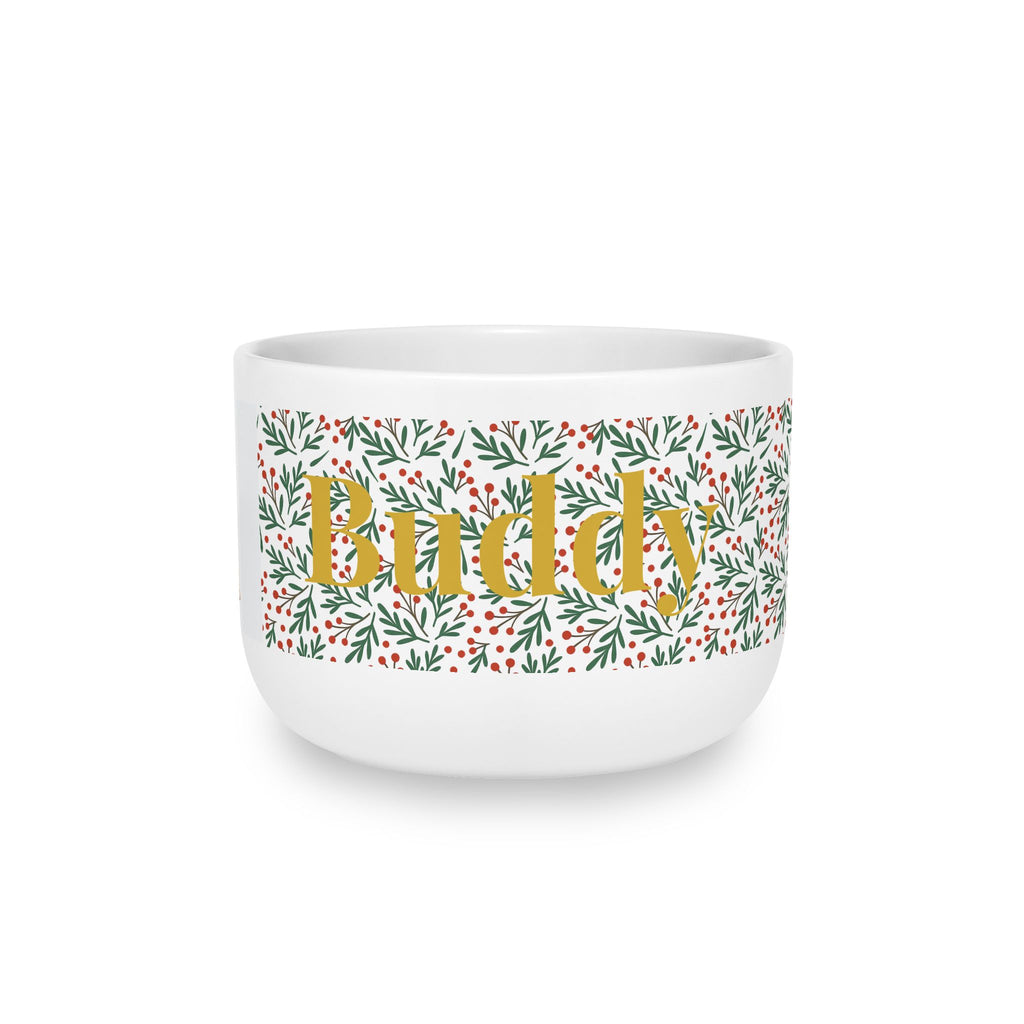 Personalized Pet Name Mug – Custom Christmas Gift for Dog or Cat Lovers